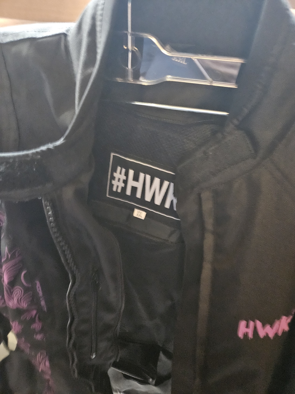 #HWK Black Women's Jacket & Coat - Mesh Lined - Picture 5 of 9